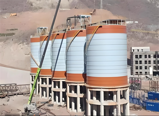 石棉高架钢板仓