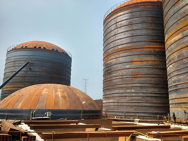 石棉焦粉钢板仓